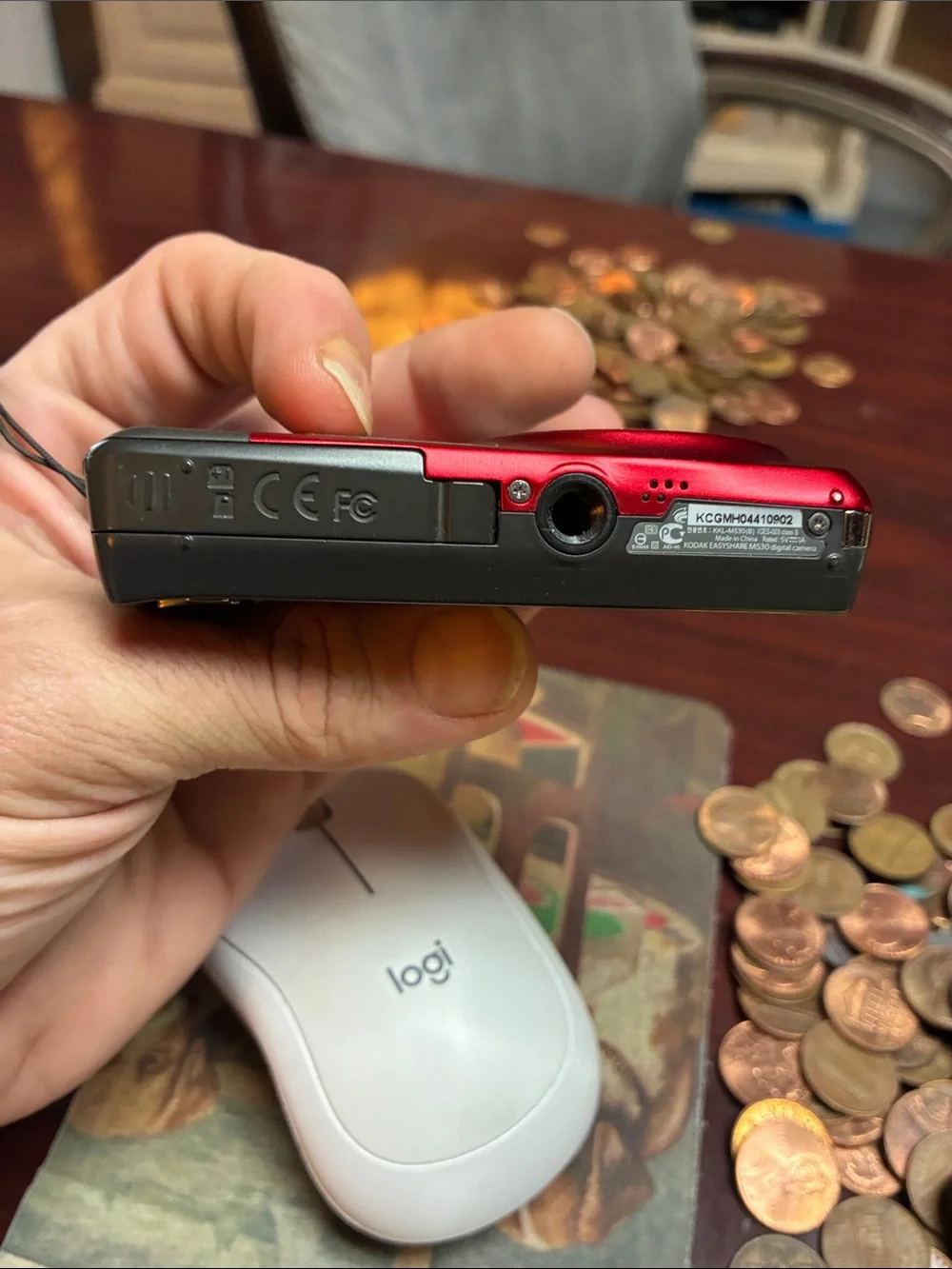 Kodak Red and Black Compact Digital Camera with 3x Optical Zoom